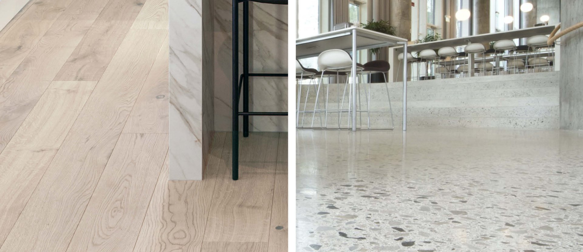 Engineered Wood Flooring vs Polished Concrete