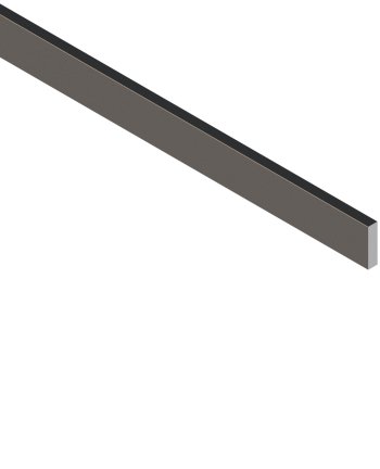 Waxed Steel Flat Bar 13mm